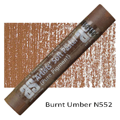 Art Spectrum Artists' Soft Pastels Burnt Umber N552