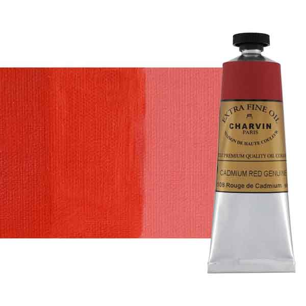 Charvin Extra Fine Artist OIl Paint Cadmium Red Genuine