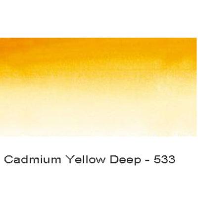 Sennelier L'Aquarelle Artist Watercolour paint 10ml Cadmium Yellow Deep 533
