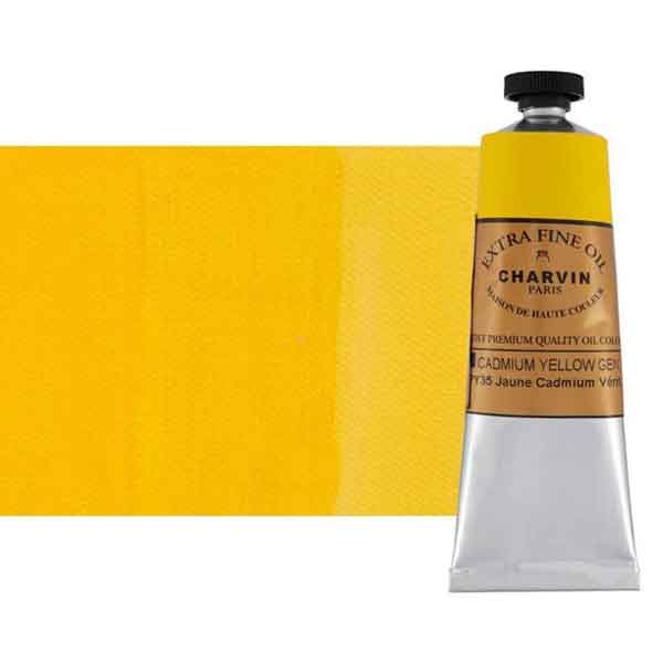Charvin Extra Fine Artist OIl Paint Cadmium Yellow Medium