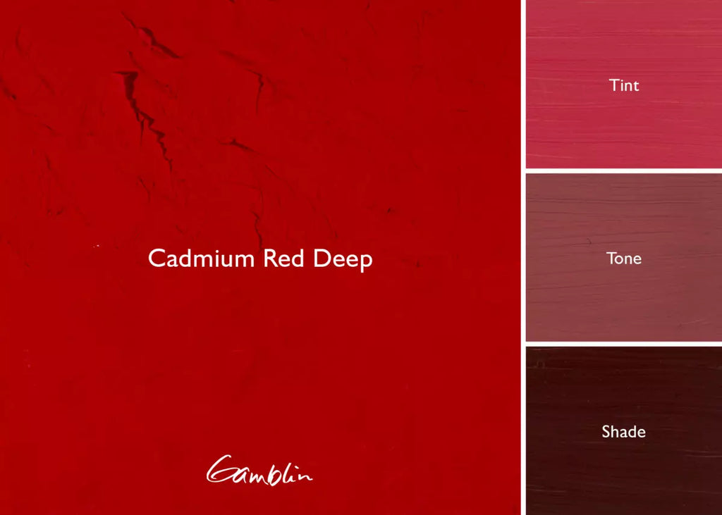 Gamblin Artist Oil Cadmium Red Deep
