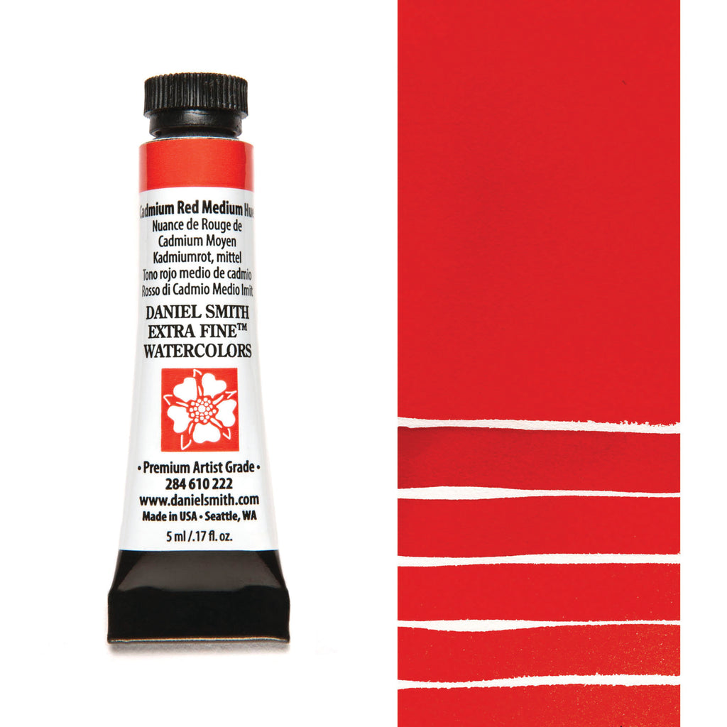 Daniel Smith Extra Fine Watercolours - 5ml - Cadmium Red Medium hue