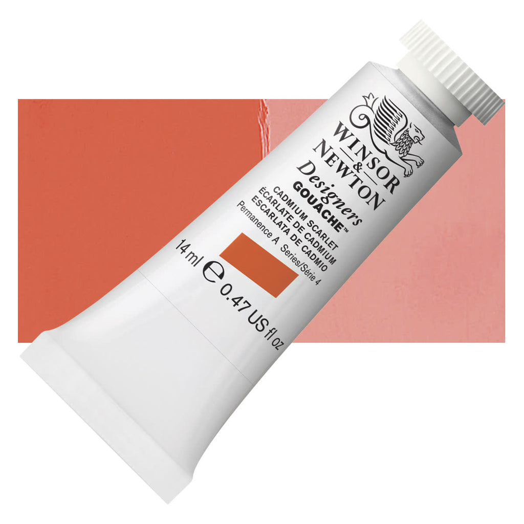 Winsor Newton Gouache 14ml Cadmium Scarlet