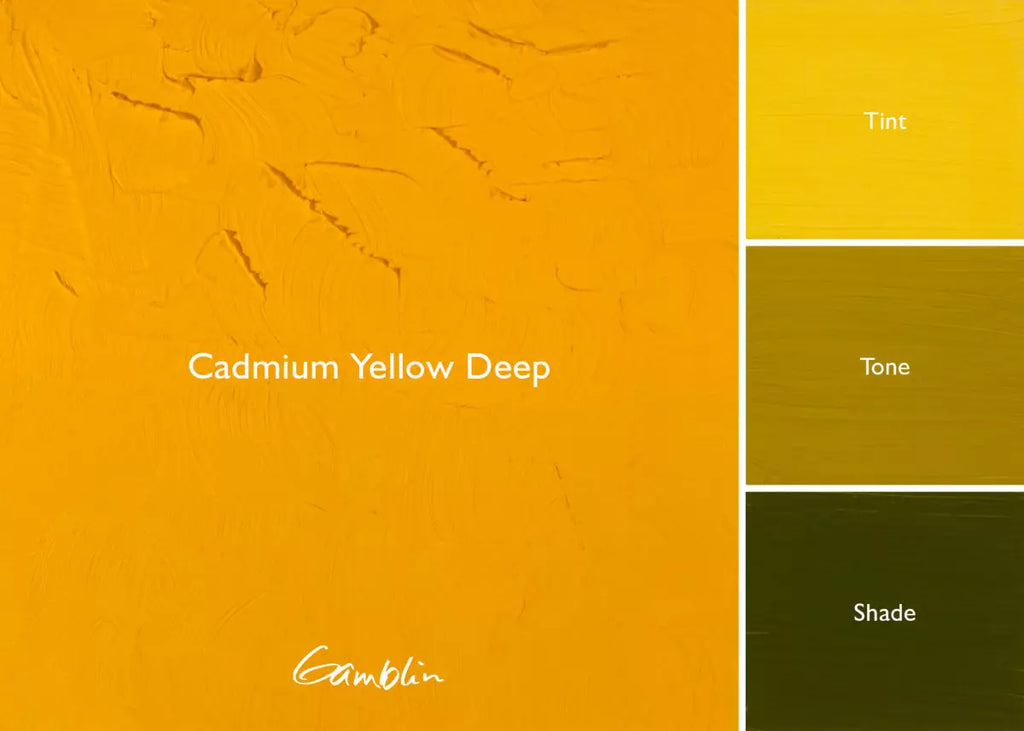 Gamblin Artist Oil Cadmium Yellow Deep