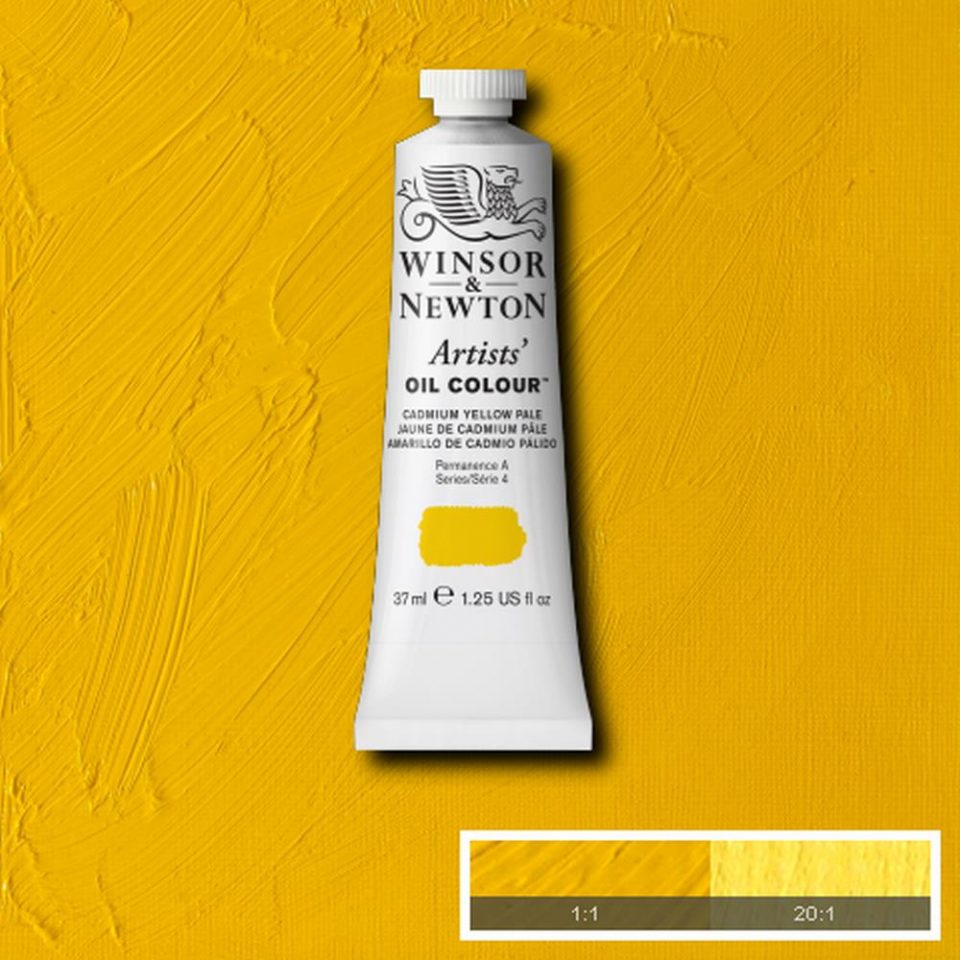 Winsor & Newton Artist Oil Paint Cadmium Yellow Pale