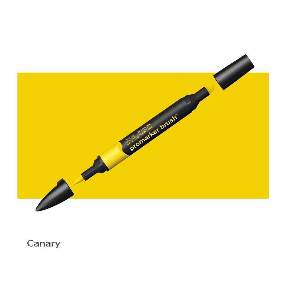 Winsor & Newton Pro Marker Brush Pen Canary