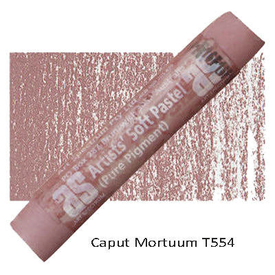 Art Spectrum Artists' Soft Pastels Caput Mortuum T554