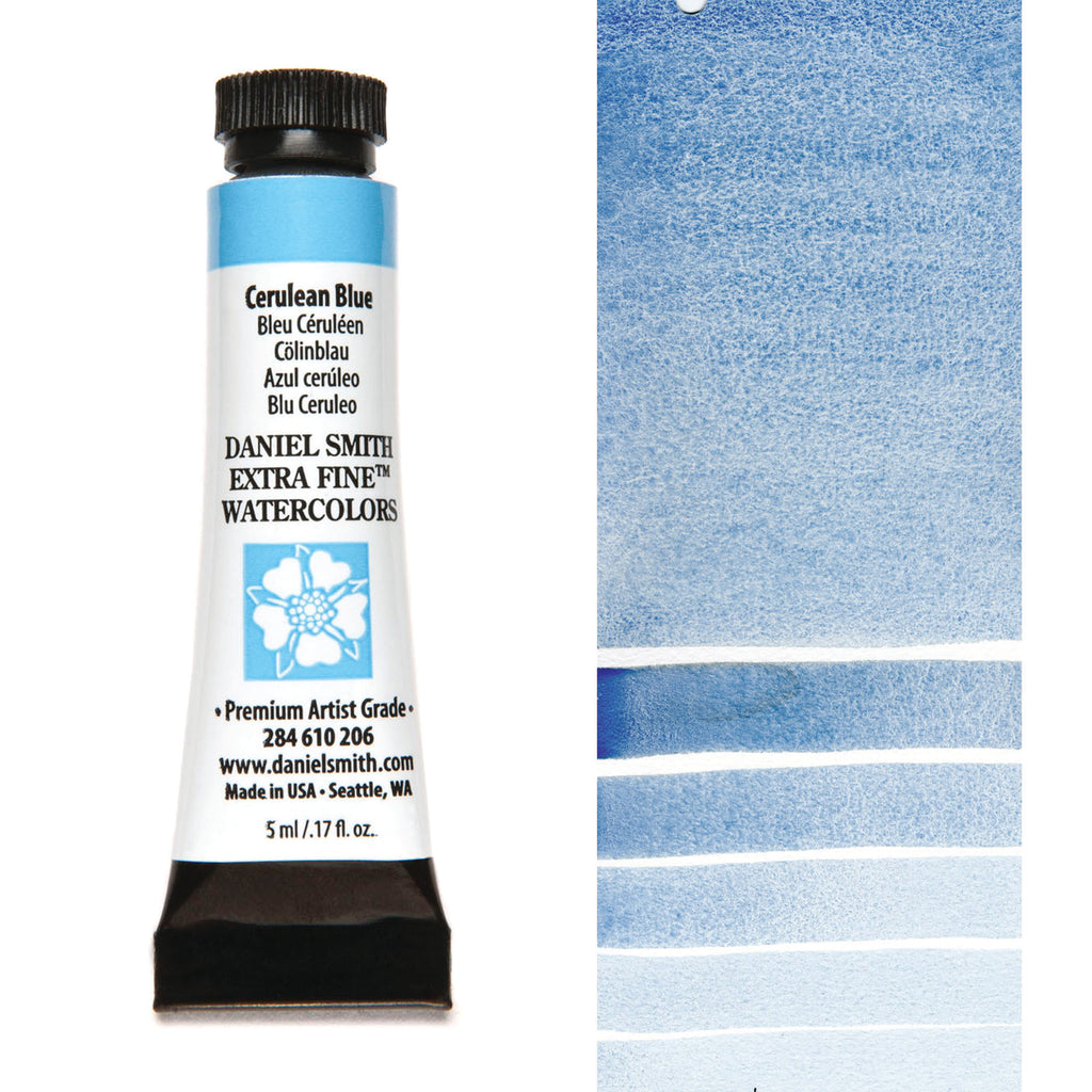 Daniel Smith Extra Fine Watercolours - 5ml - Cerulean Blue