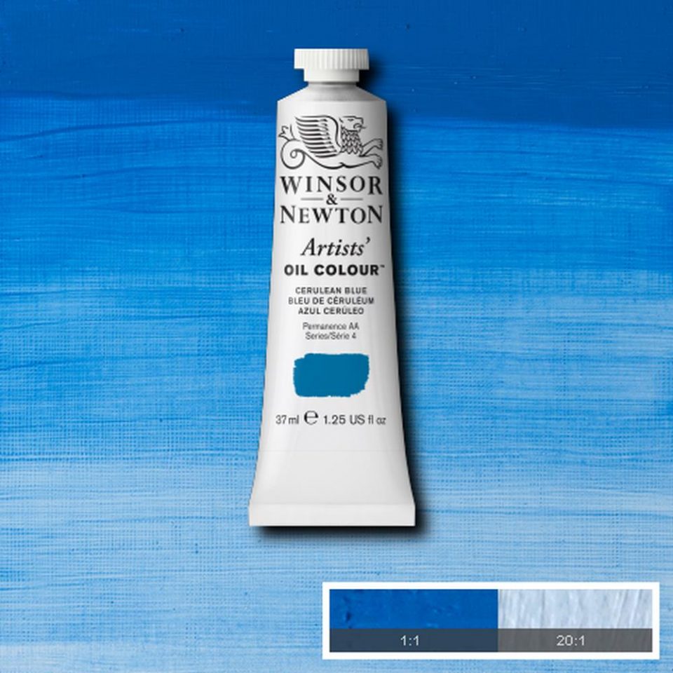 Winsor & Newton Artist Oil Paint Cerulean Blue