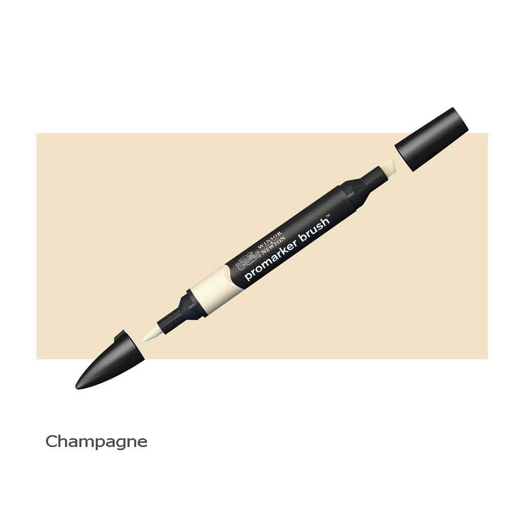 Winsor & Newton Pro Marker Brush Pen Champagne