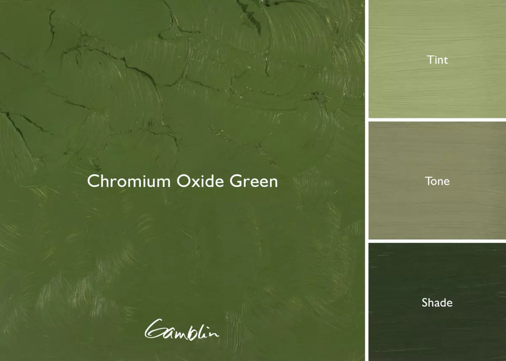 Gamblin Artist Oil Chromium Oxide Green