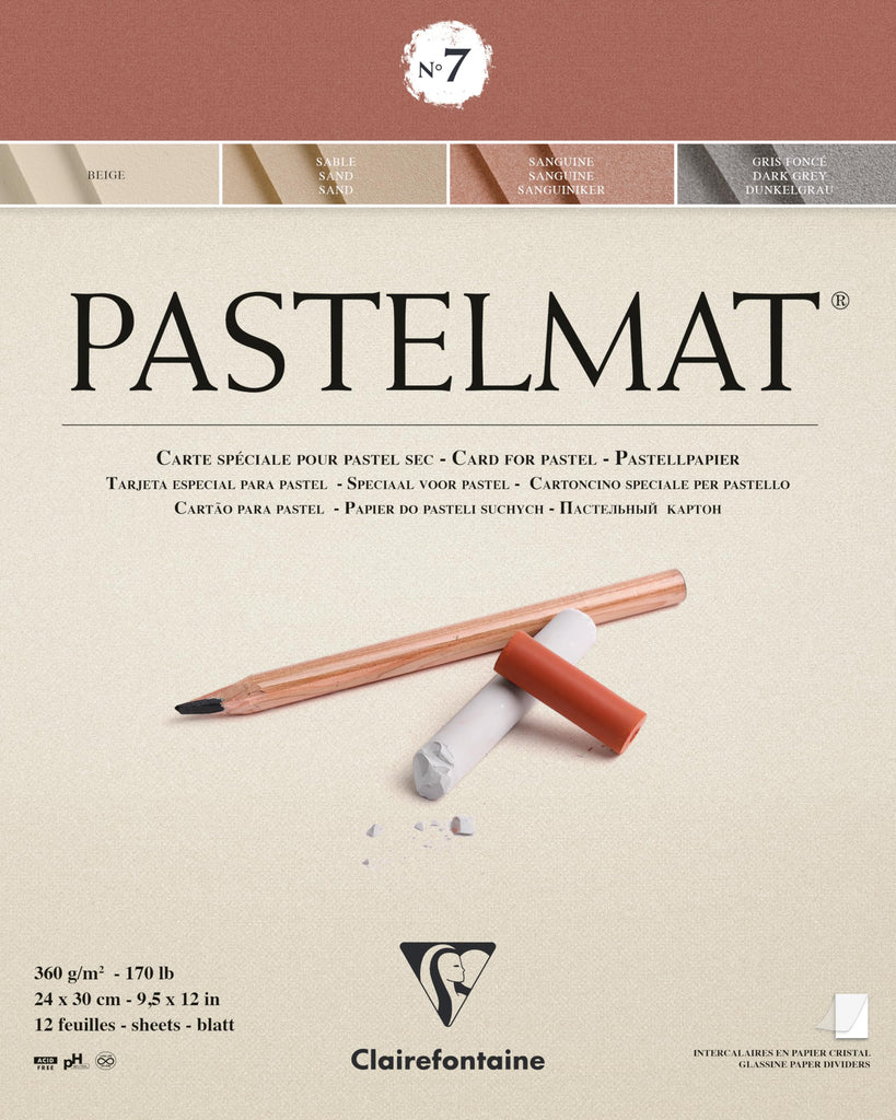 Clariefontaine PastelMat Pad No. 7 24x30cm