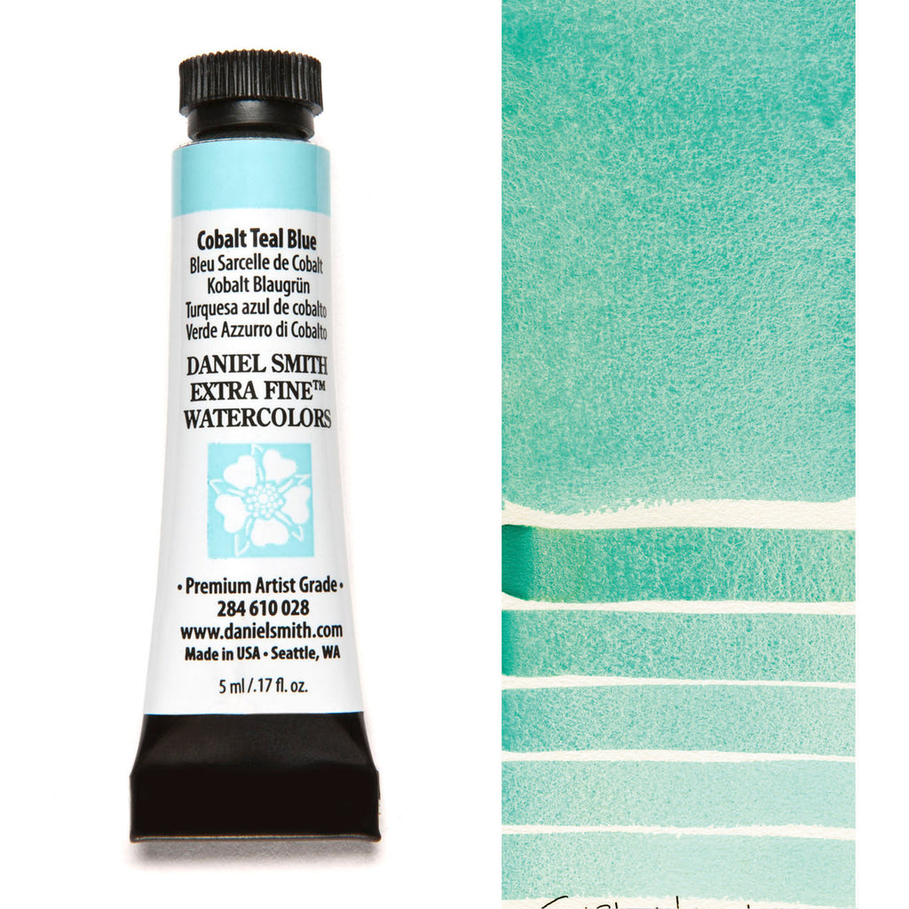 Daniel Smith Extra Fine Watercolours 5ml Cobalt Teal Blue
