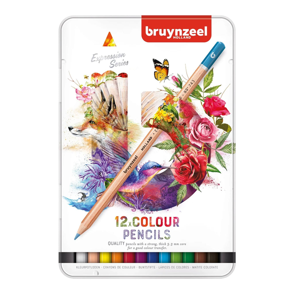 Bruynzeel Colour Pencils set of 12