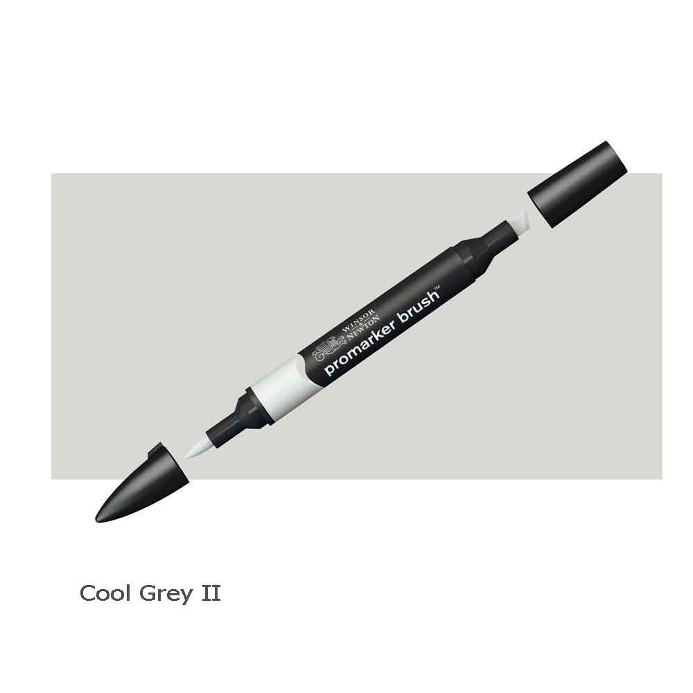 Winsor & Newton Pro Marker Brush Pen Cool Grey II