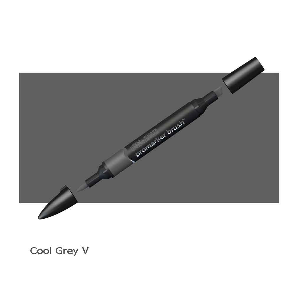 Winsor & Newton Pro Marker Brush Pen Cool Grey V