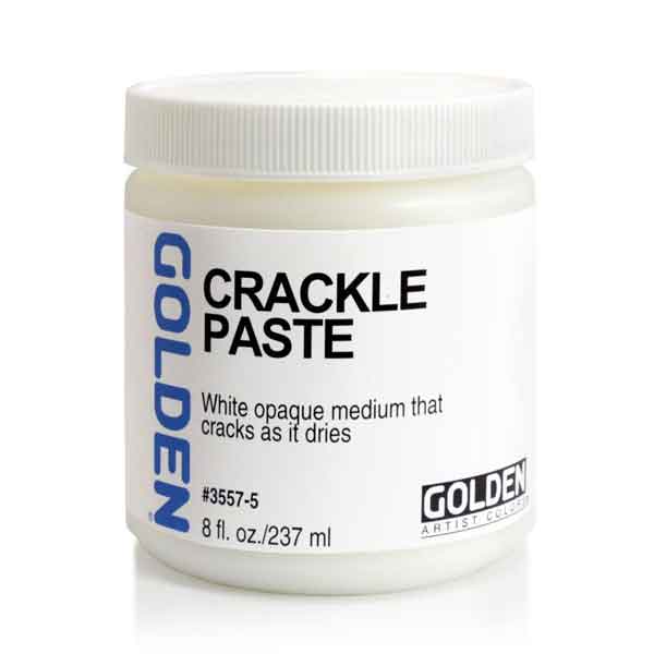 Paste is a thick, opaque cracking material, designed to develop deep cracks as it cures