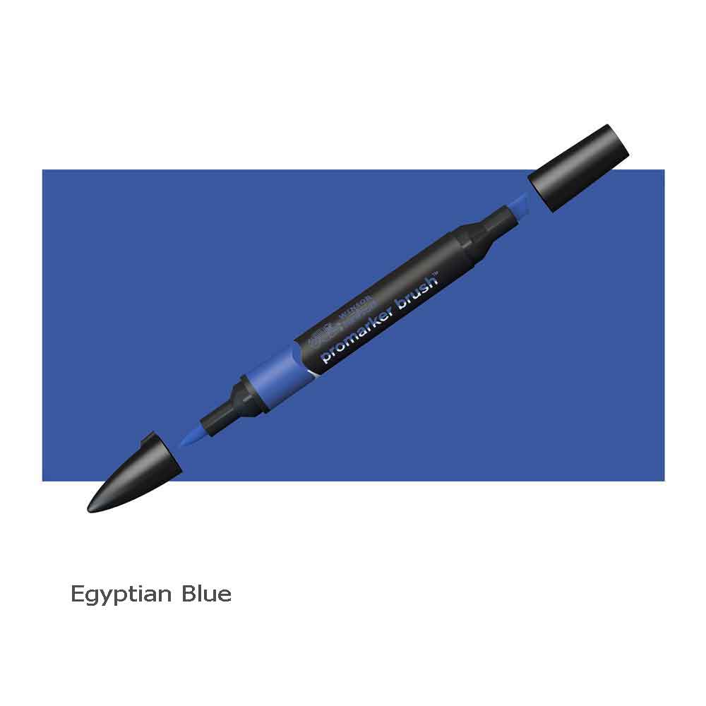 Winsor & Newton Pro Marker Brush Pen Egyptian Blue