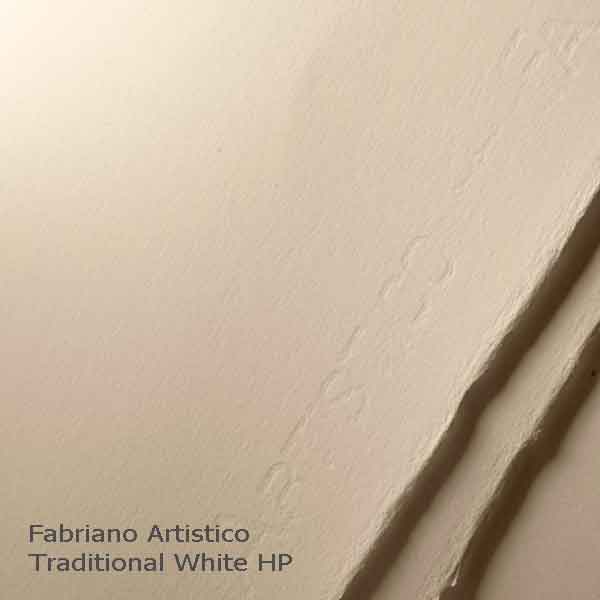 Fabriano Artistico watercolour paper is mould made, produced with 100% cotton and is acid free