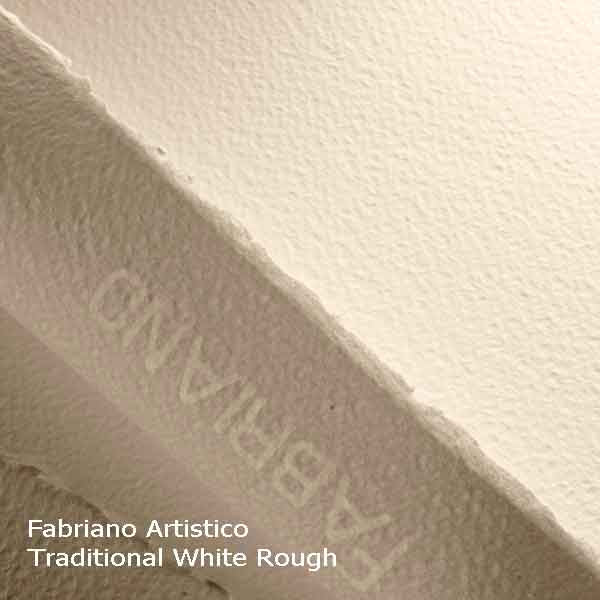 Fabriano Artistico watercolour paper is mould made, produced with 100% cotton and is acid free