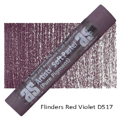 Art Spectrum Artists' Soft Pastels Flinders Red Violet D517