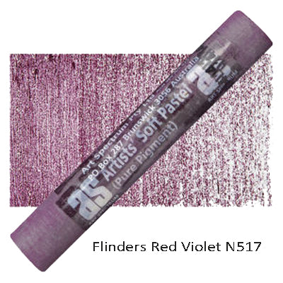 Art Spectrum Artists' Soft Pastels Flinders Red Violet N517