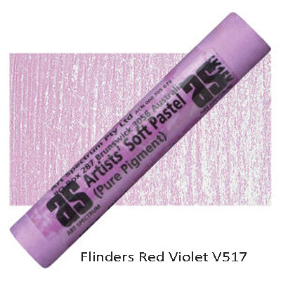 Art Spectrum Artists' Soft Pastels Flinders Red Violet V517