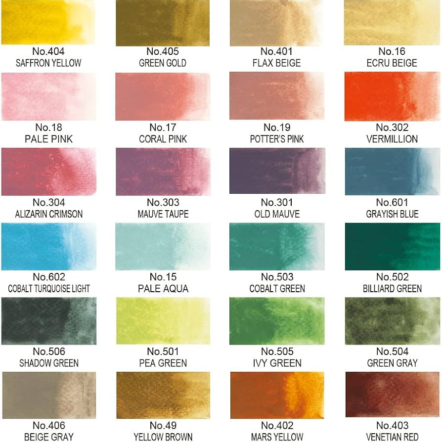 Gansai Tambi set of 24 set 2 colours