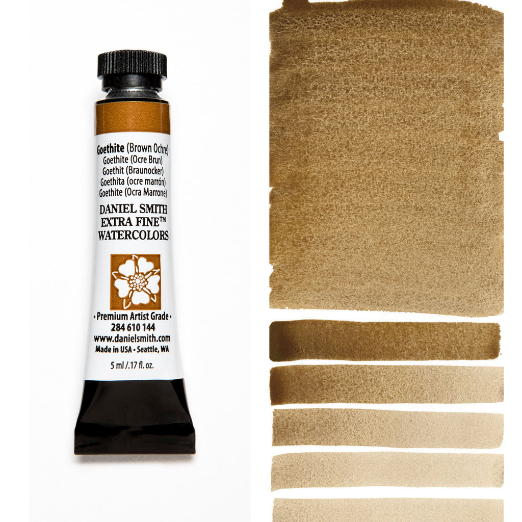 Daniel Smith Extra Fine Watercolours 5ml Goethite (Brown Ochre)