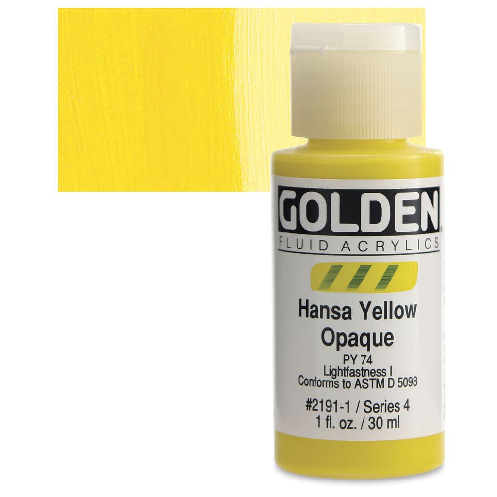 Golden Fluid Acrylics Hansa Yellow Opaque