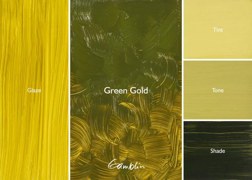 Gamblin Artist Oil Green Gold