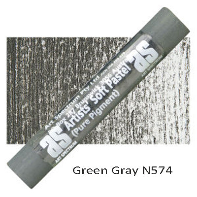 Art Spectrum Artists' Soft Pastels Green Gray N574