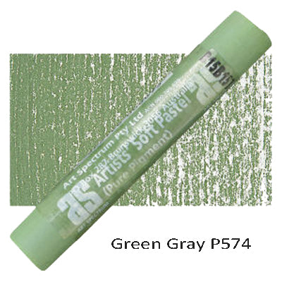 Art Spectrum Artists' Soft Pastels Green Gray P574