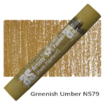 Art Spectrum Artists' Soft Pastels Grenish Umber N579