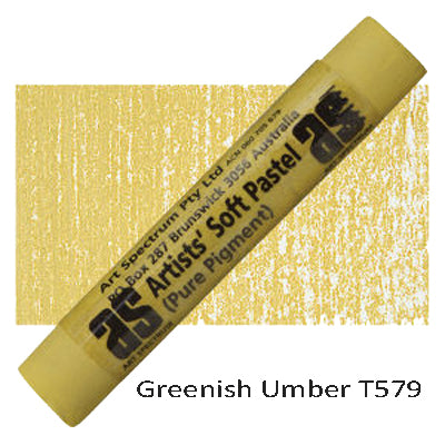 Art Spectrum Artists' Soft Pastels Greenish Umber T579