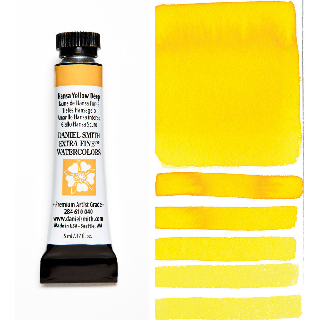 Daniel Smith Extra Fine Watercolours 5ml Hansa Yellow Deep