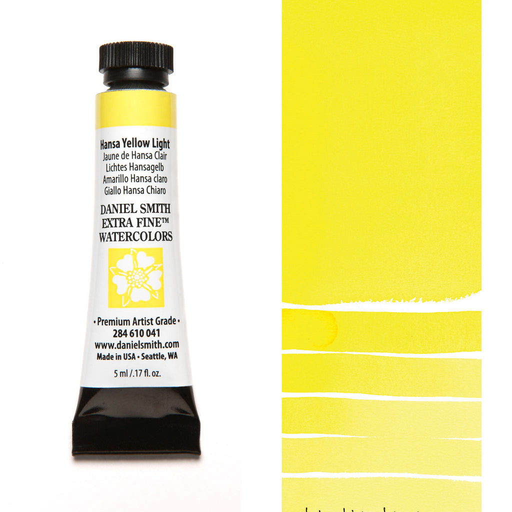 Daniel Smith Extra Fine Watercolours 5ml Hansa Yelow Light