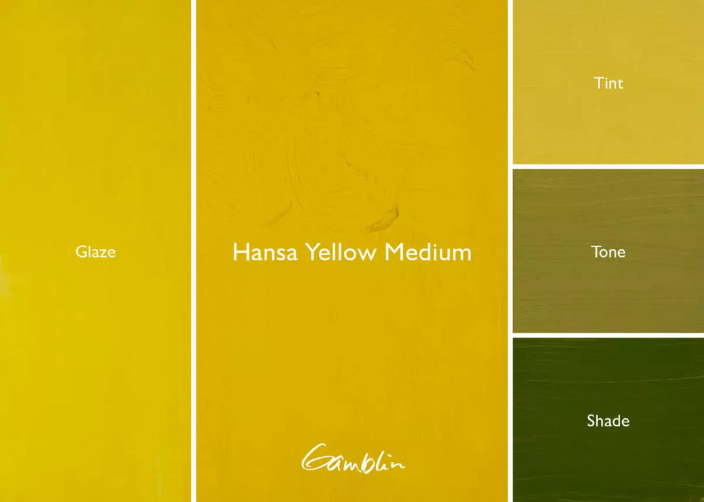 Gamblin Artist Oil Hansa Yellow Medium