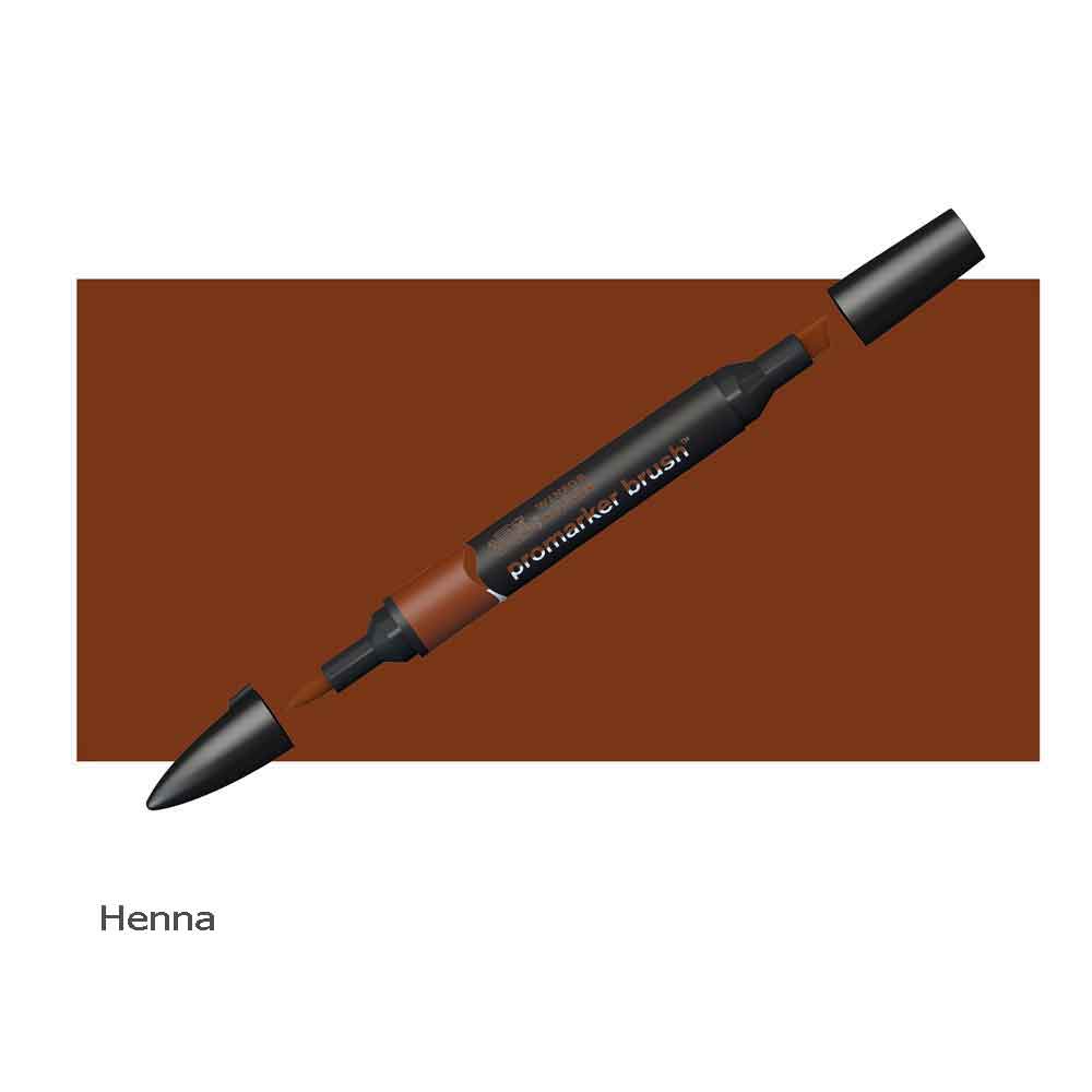 Winsor & Newton Pro Marker Brush Pen Henna