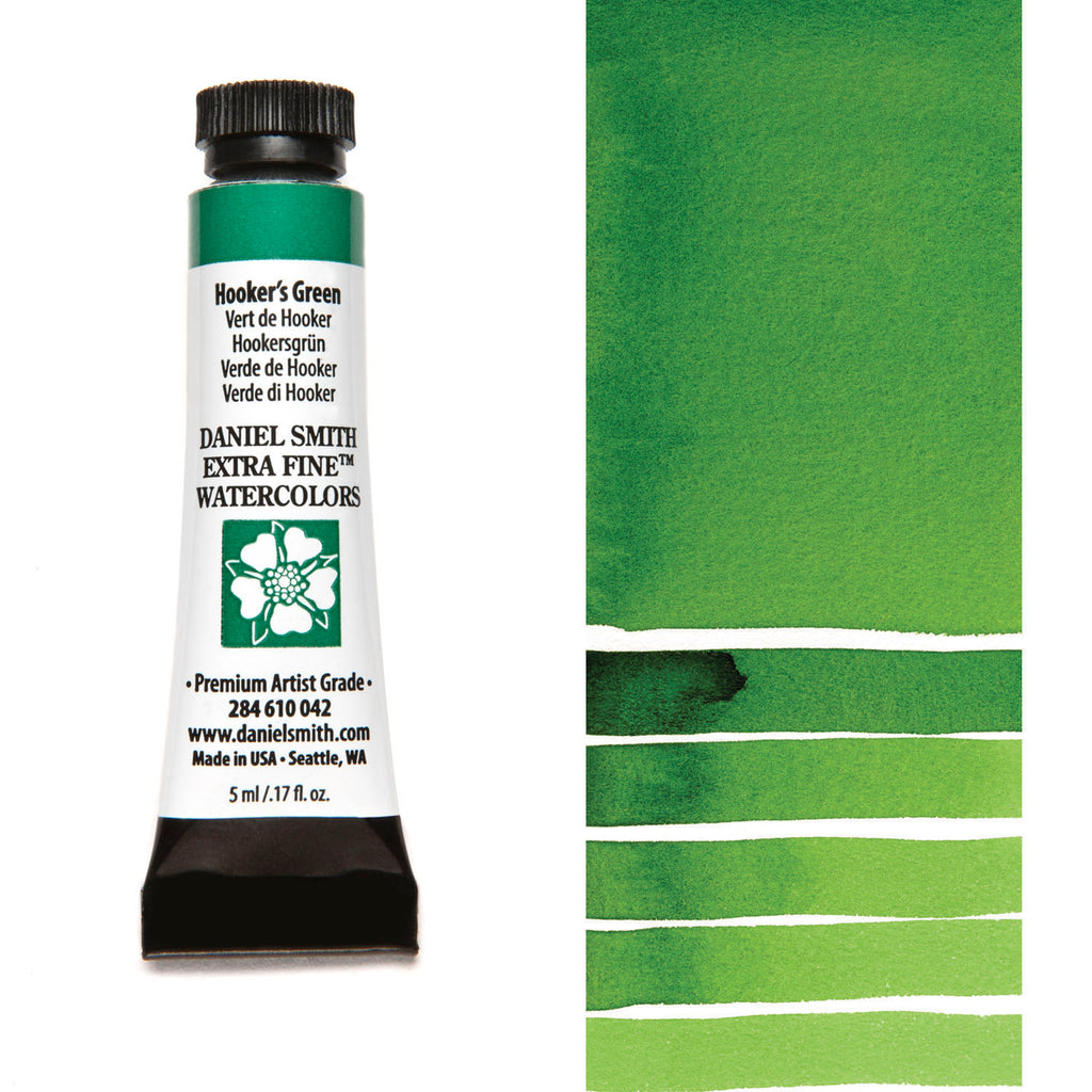 Daniel Smith Extra Fine Watercolours 5ml Hooker's Green