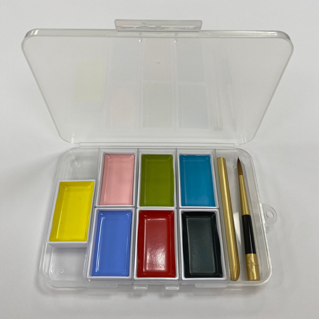 Box holding Gansai Tambi Watercolours