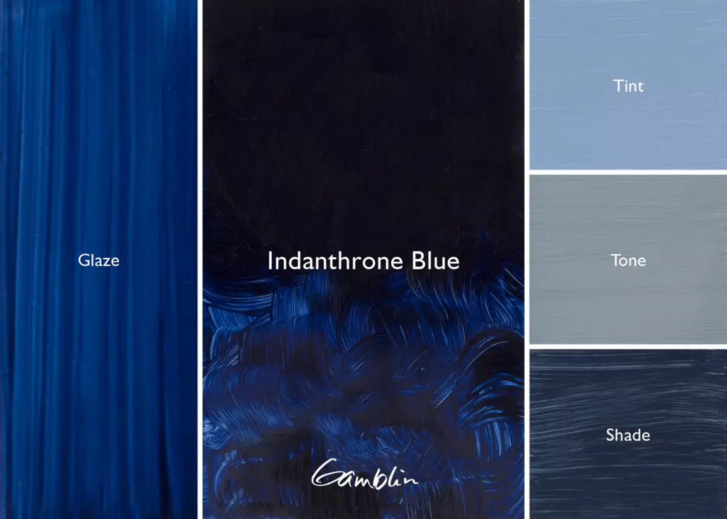 Gamblin Artist Oil Indanthrone Blue