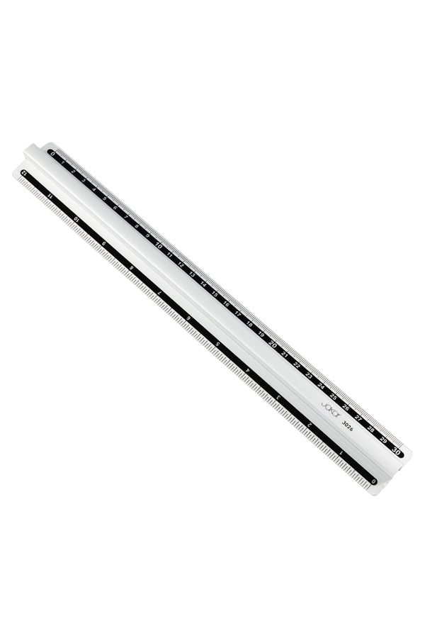 Aluminium ruler 30cm