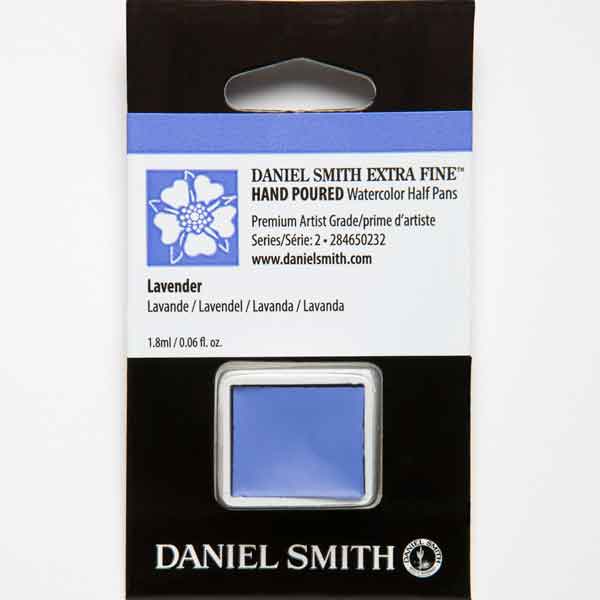 Daniel Smith Watercolours 1/2 pan Lavender