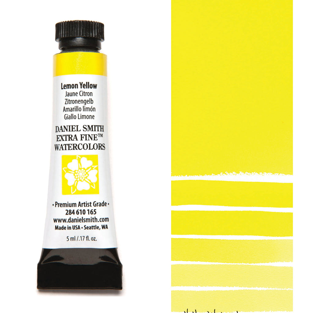 Daniel Smith Extra Fine Watercolours - 5ml - Lemon Yellow