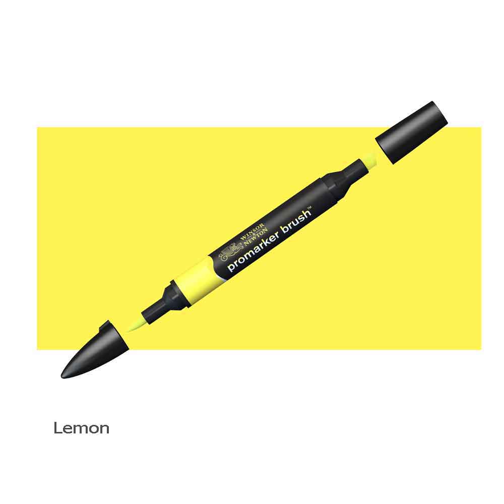 Winsor & Newton Pro Marker Brush Pen Lemon