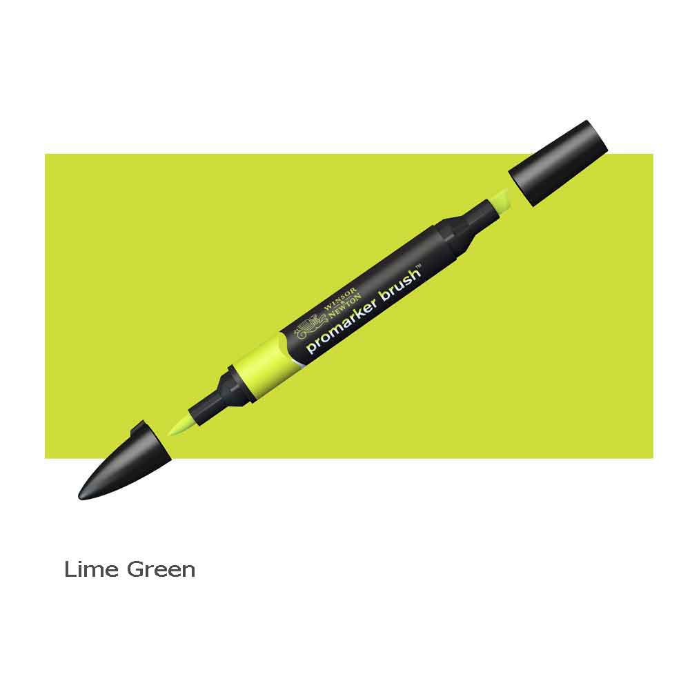 Winsor & Newton Pro Marker Brush Pen Lime Green