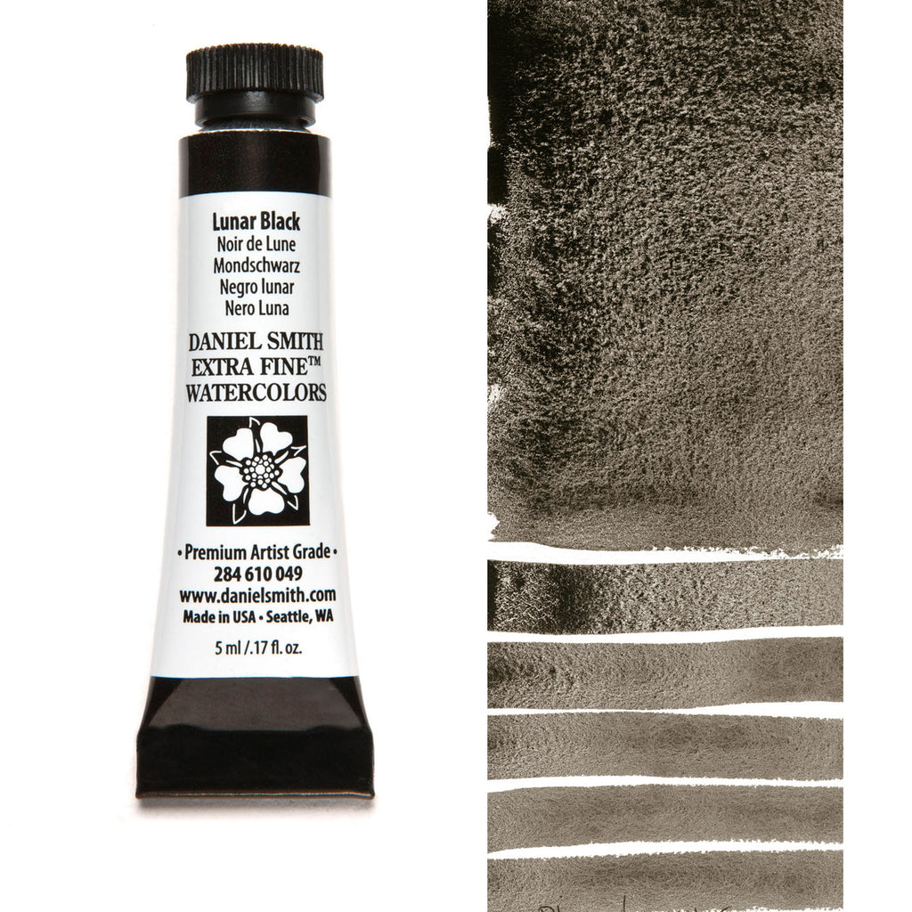 Daniel Smith Extra Fine Watercolours 5ml Lunar Black