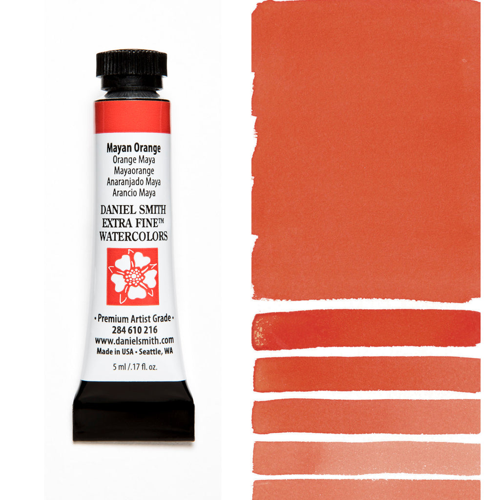 Daniel Smith Extra Fine Watercolours 5ml Mayan Orange