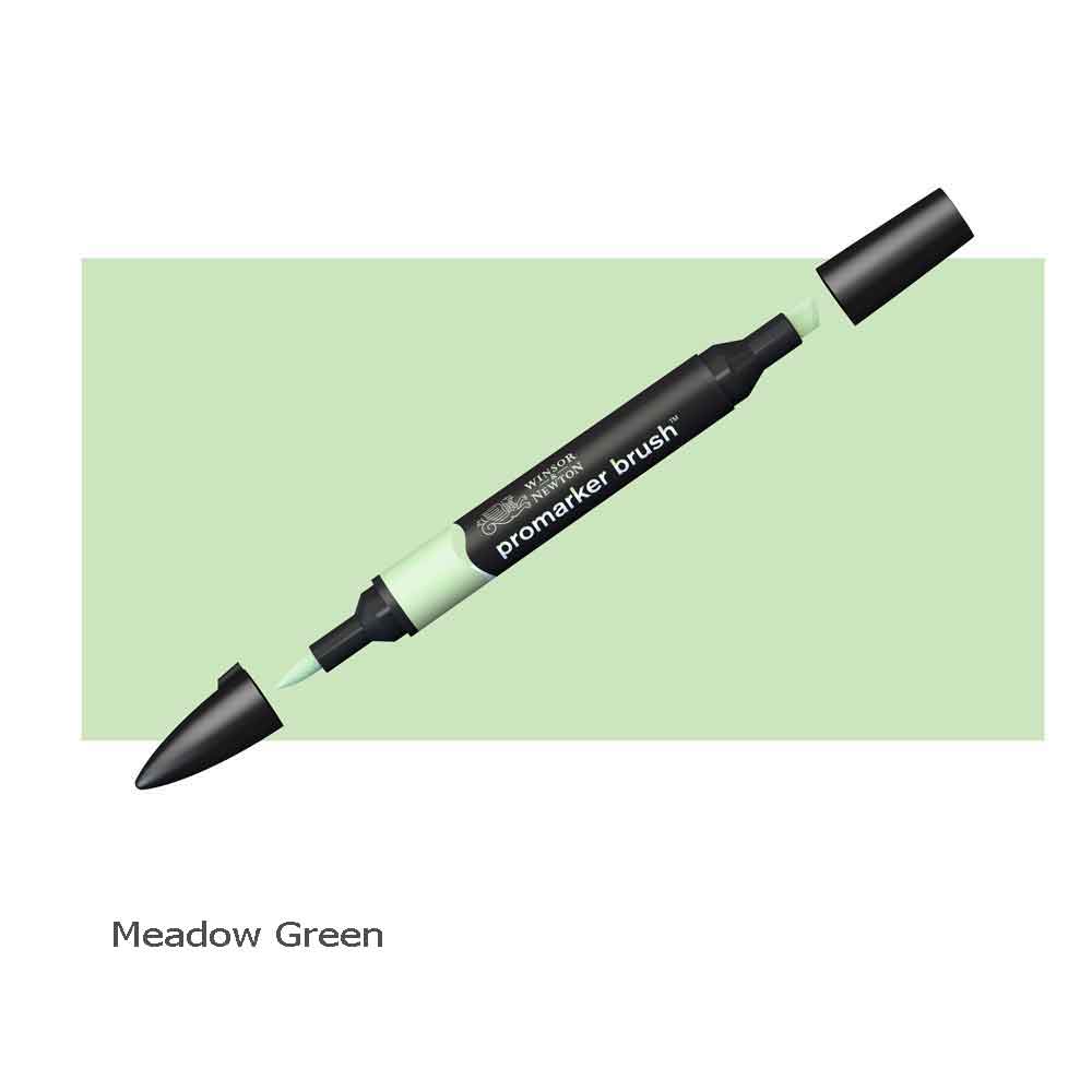 Winsor & Newton Pro Marker Brush Pen Meadow Green